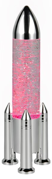 Stolní lampa APOLLO stříbrná