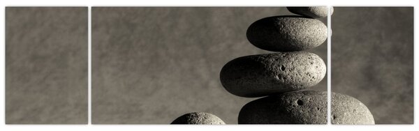 Obraz - Šedé kameny (170x50 cm)