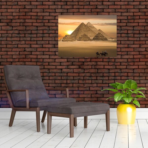 Obraz - Pyramidy (70x50 cm)