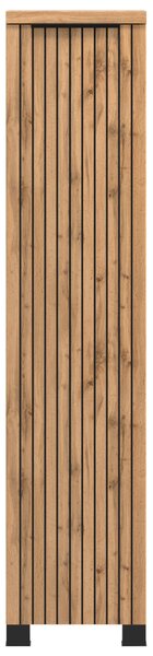 MIDI SKŘÍŇKA, černá, dub wotan, 30/130/35 cm Held - Koupelnové série, Online Only