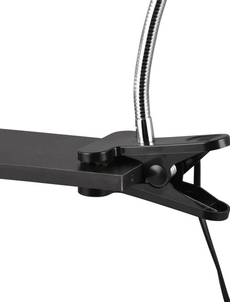 Stolní lampa s klipem HARVEY černá