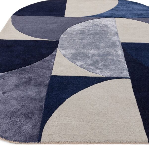 Tribeca Design Kusový koberec Blondie Oval Indigo Rozměry: 160x230 cm