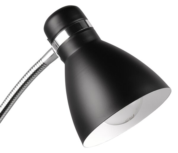 Stolní lampa s klipem HARVEY černá