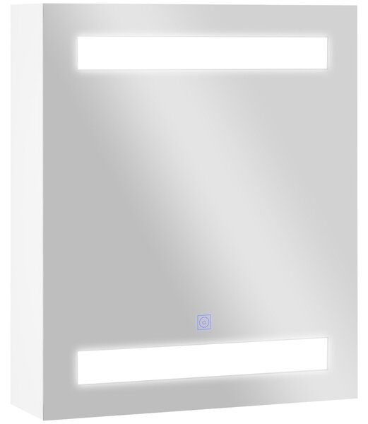LED zrcadlová skříňka Světelné zrcadlo Koupelnové zrcadlo Koupelnová skříňka Koupelnové zrcadlo Nástěnné zrcadlo 15W (Model 1)