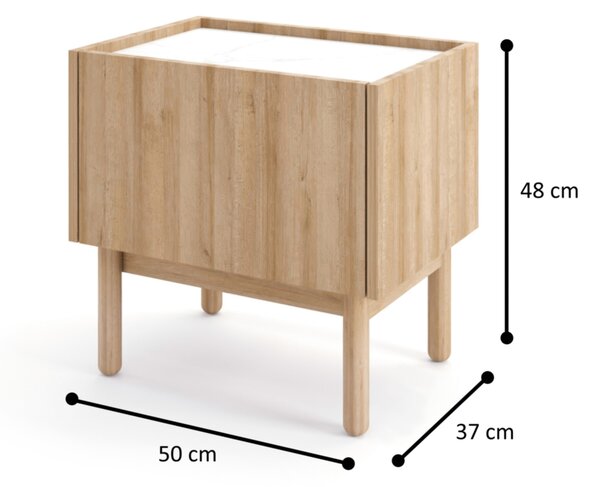 Noční stolek Bohemia S50. Akce -20%