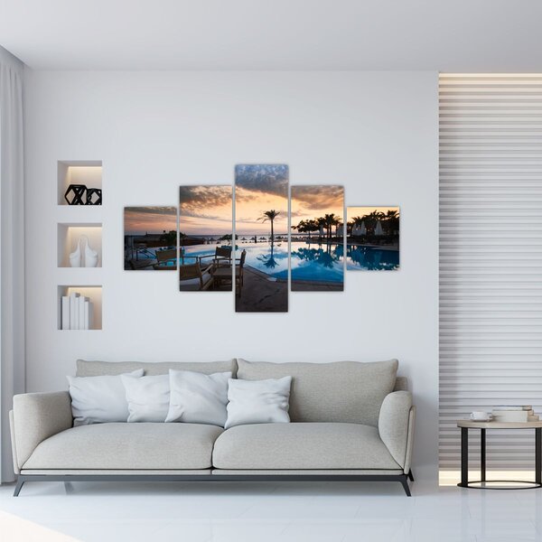 Obraz - Resort u moře (125x70 cm)