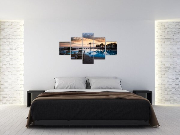 Obraz - Resort u moře (125x70 cm)
