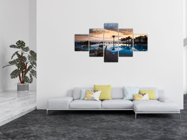 Obraz - Resort u moře (125x70 cm)