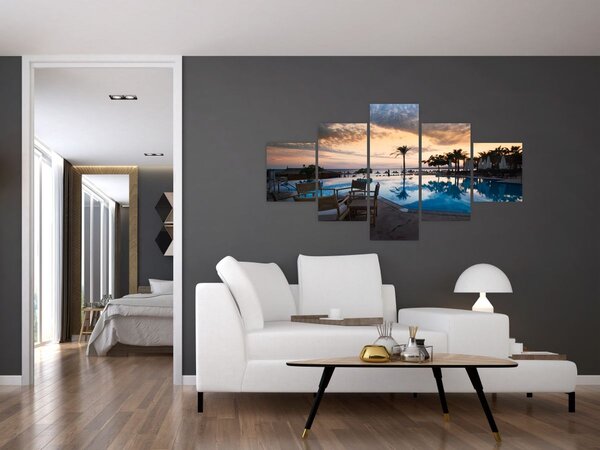 Obraz - Resort u moře (125x70 cm)