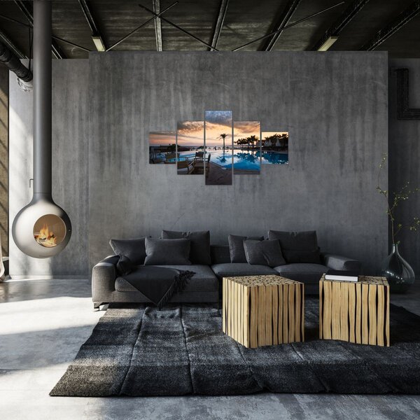 Obraz - Resort u moře (125x70 cm)