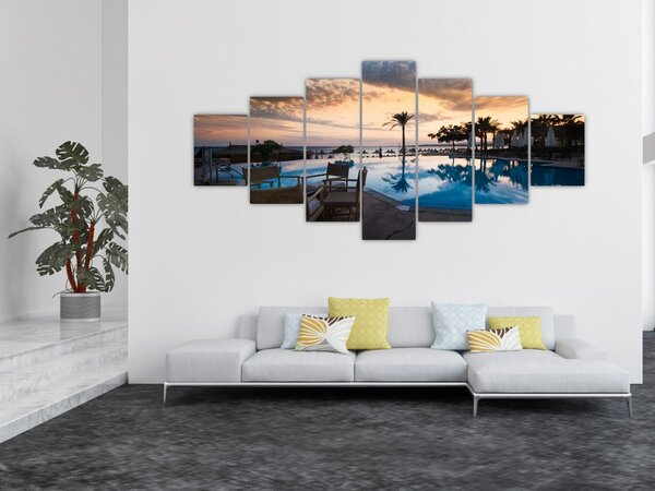 Obraz - Resort u moře (210x100 cm)