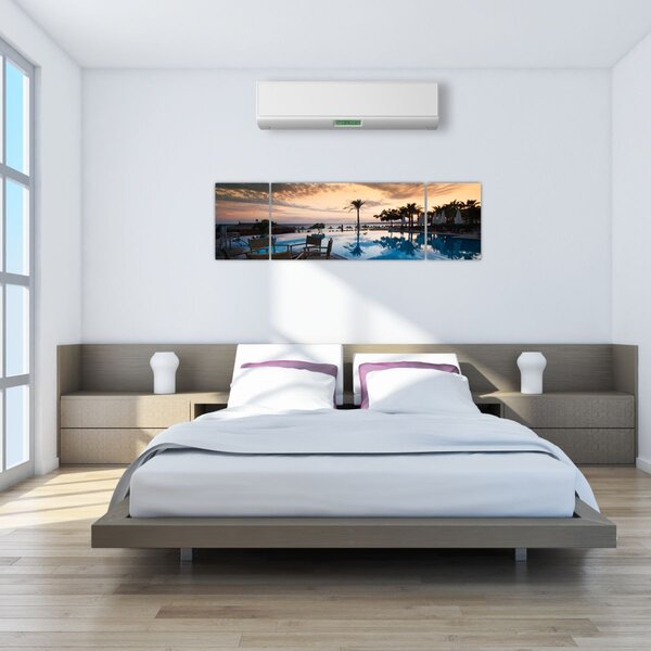 Obraz - Resort u moře (170x50 cm)