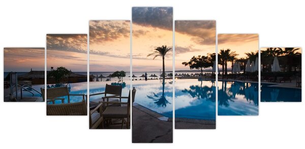 Obraz - Resort u moře (210x100 cm)
