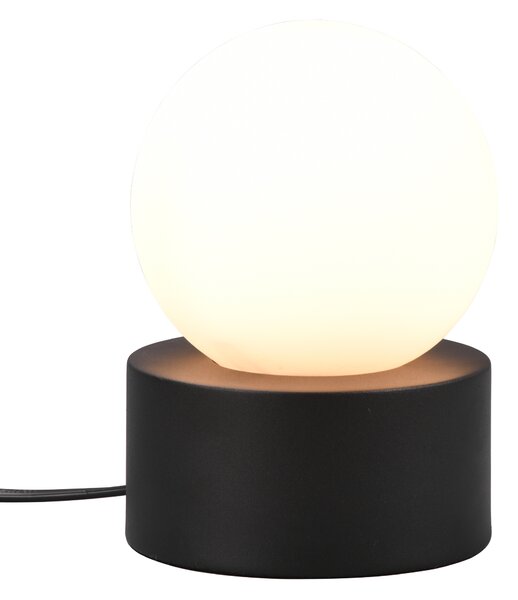 Stolní lampa COUNTESS černá/bílá
