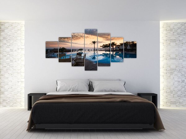 Obraz - Resort u moře (210x100 cm)