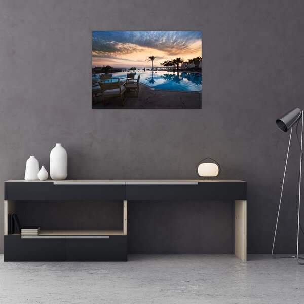 Obraz - Resort u moře (70x50 cm)