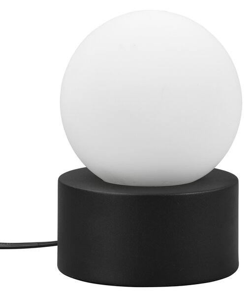 Stolní lampa COUNTESS černá/bílá