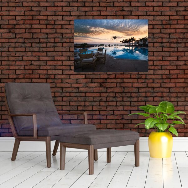 Obraz - Resort u moře (70x50 cm)