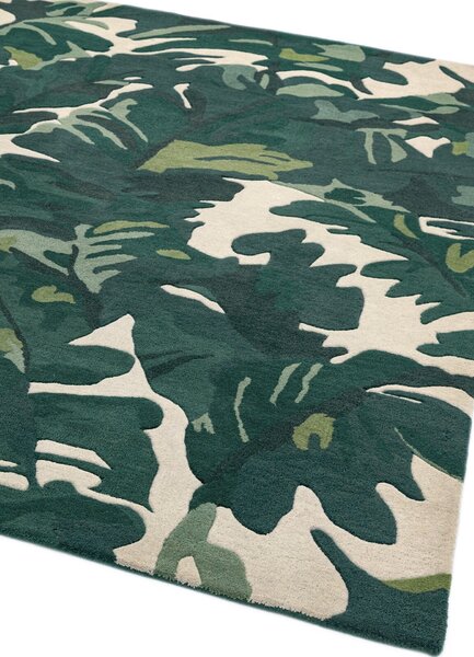 Tribeca Design Kusový koberec Blondie Palm Green Rozměry: 120x170 cm