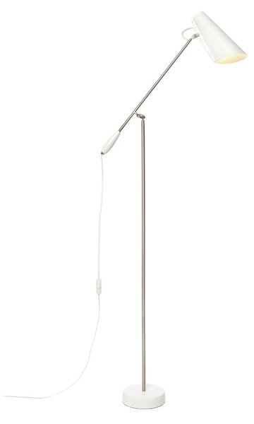 Stojací Lampa Northern, BIRDY, Bílá, Obývací pokoj, Kov, Design