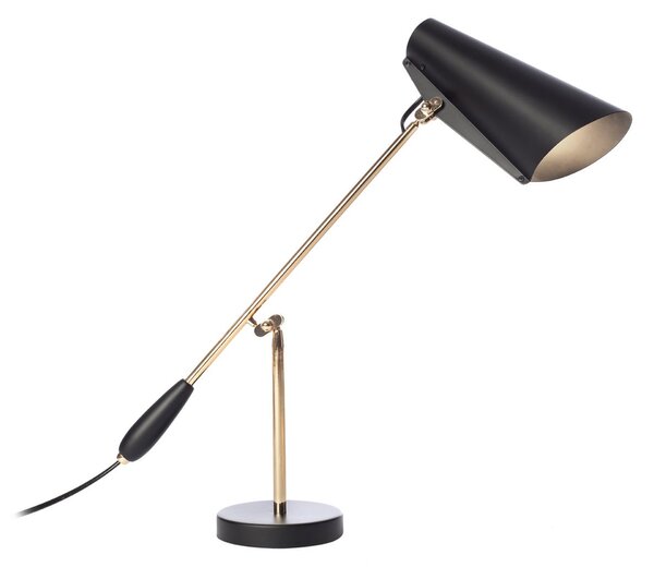 Stolní lampa Northern, BIRDY, Černá, Obývací pokoj, Kov, Design