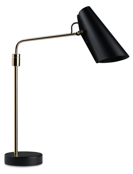 Stolní lampa Northern, Birdy Swing, Černá, Obývací pokoj, Kov, Design