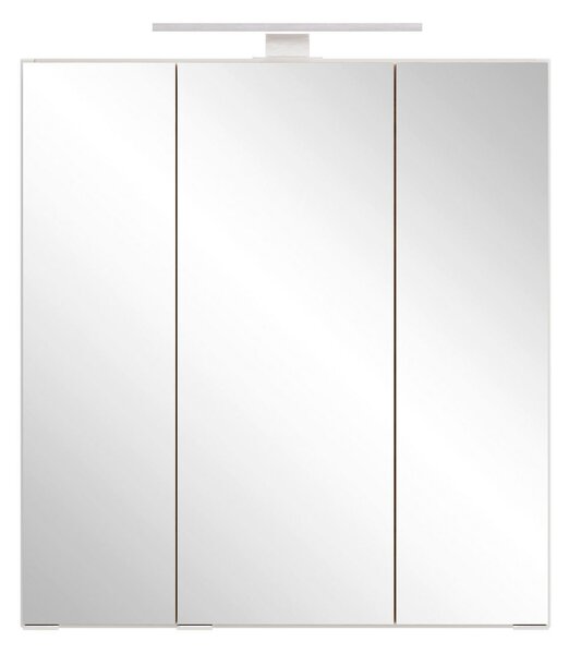 ZRCADLOVÁ SKŘÍŇKA, bílá, bílá, 60/64/20 cm Held - Koupelnové série, Online Only