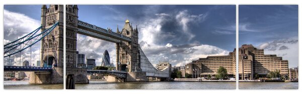 Obraz - Tower Bridge v Londýně (170x50 cm)