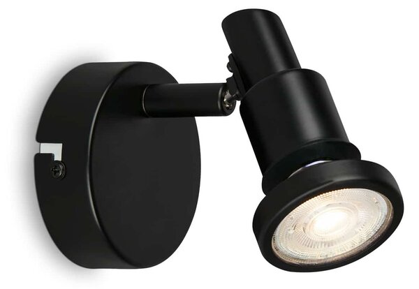 BRI 2992-015 LED bodové svítidlo pr. 8 cm 1xGU10 4,8W 400lm černá - BRILONER