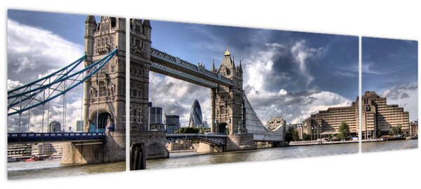 Obraz - Tower Bridge v Londýně (170x50 cm)