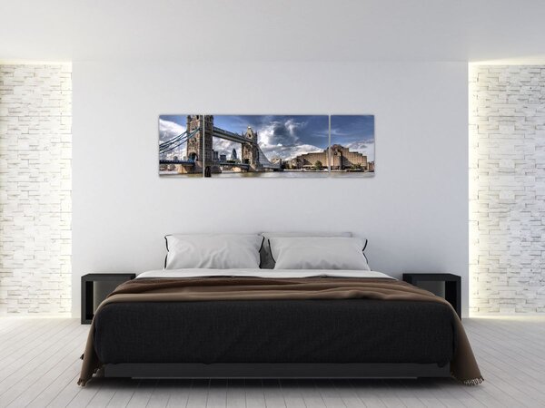 Obraz - Tower Bridge v Londýně (170x50 cm)