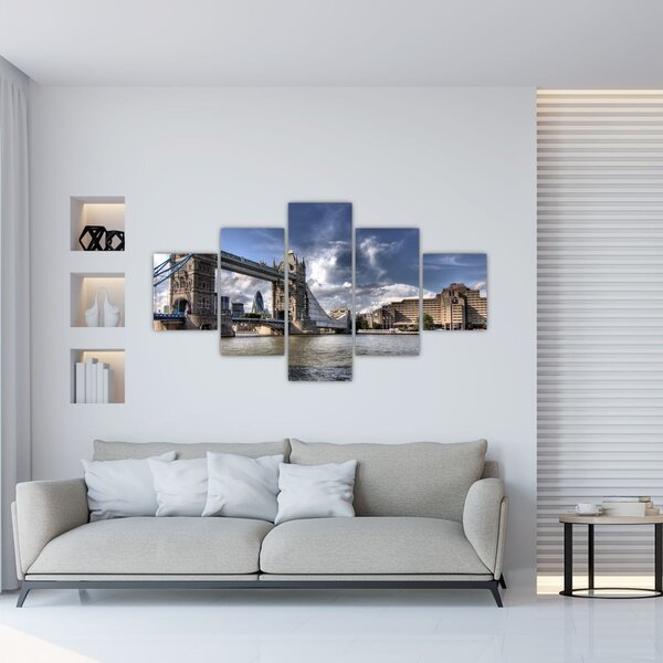 Obraz - Tower Bridge v Londýně (125x70 cm)
