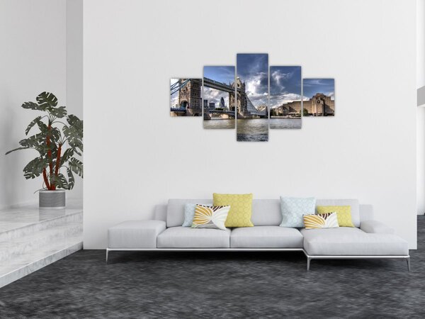 Obraz - Tower Bridge v Londýně (125x70 cm)