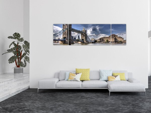 Obraz - Tower Bridge v Londýně (170x50 cm)