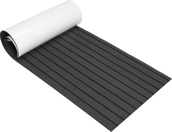 CAMTOA 240x60CMx6MM edá EVA pna Lo Jachta Samolepící podlahová krytina Palubní podloka Pad