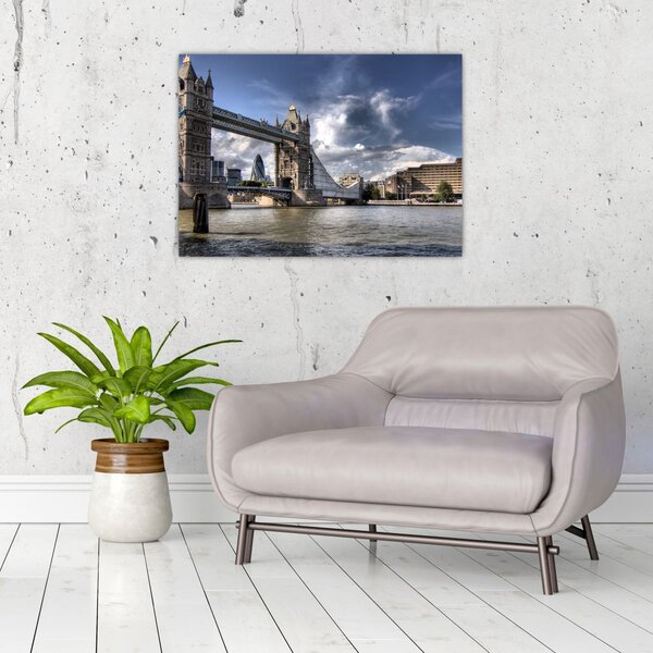 Obraz - Tower Bridge v Londýně (70x50 cm)