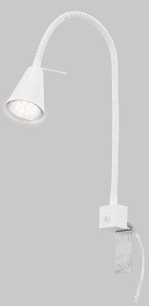 BRILONER Flexibilní nástěnné svítidlo 40,3 cm 1xGU10 5W 400lm bílé BRI 2080016