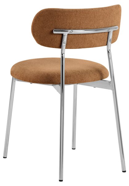 ŽIDLE, barvy stříbra, terracotta P & B - Jídelní židle, Online Only