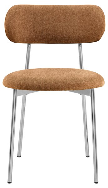 ŽIDLE, barvy stříbra, terracotta P & B - Jídelní židle, Online Only