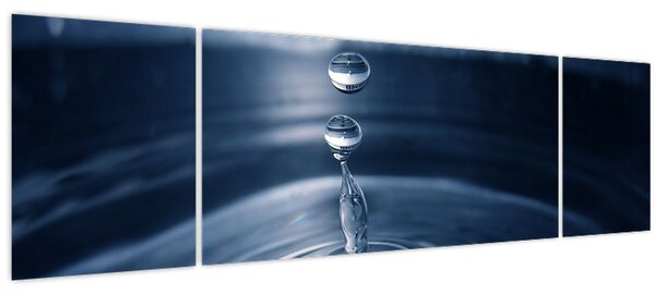 Obraz - Kapky (170x50 cm)