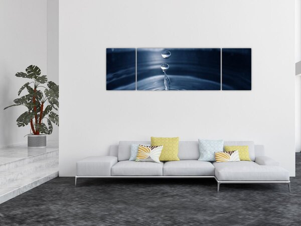 Obraz - Kapky (170x50 cm)