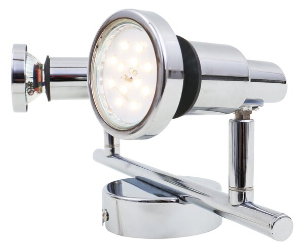 BRILONER LED bodové svítidlo 27,5 cm 2xGU10 9,6W 800lm chrom BRI 2992-028