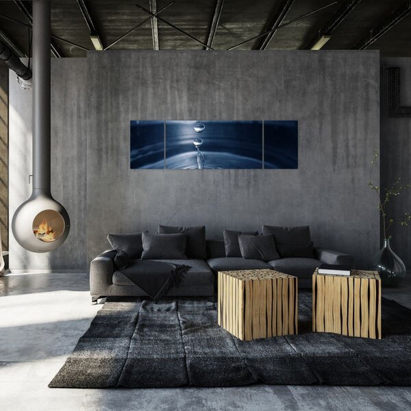 Obraz - Kapky (170x50 cm)