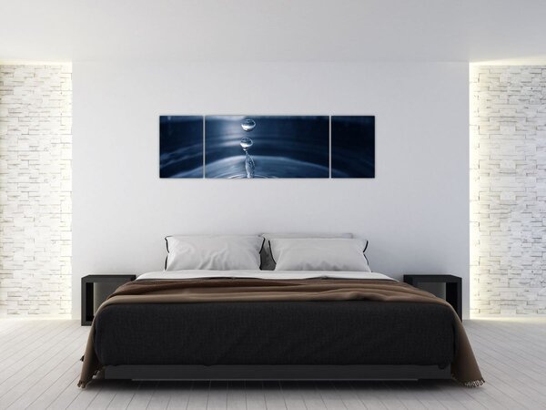 Obraz - Kapky (170x50 cm)