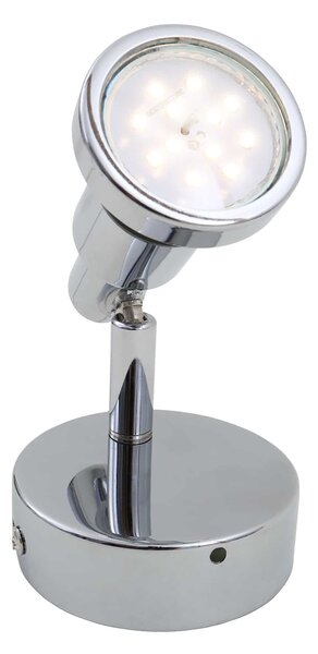 BRILONER LED bodové svítidlo pr. 8 cm 1xGU10 4,8W 400lm chrom BRI 2992-018