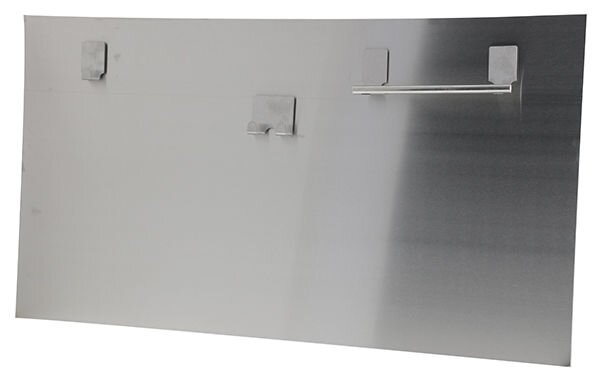 Magnetická nerezová deska na kuchyňskou linku Compactor Memo Board - velká 50 x 90 cm