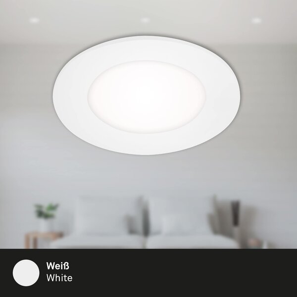 BRI 7125-436 AKCE - 3ks sada LED vestavná svítidla pr. 8,6 cm 3x 3W bílé - BRILONER