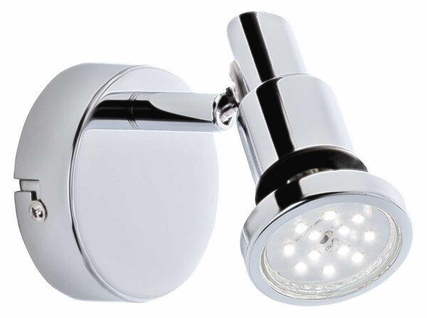 BRILONER LED bodové svítidlo pr. 8 cm 1xGU10 4,8W 400lm chrom BRI 2992-018