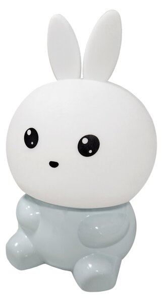 Dětská noční lampa BONNY bílá/modrá