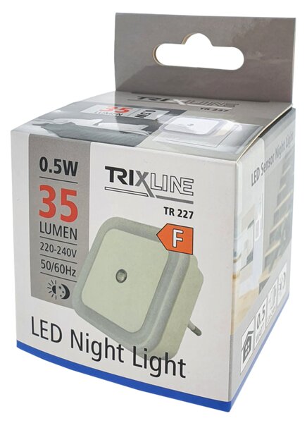 Noční lampa do zásuvky NIGHT 2 bílá